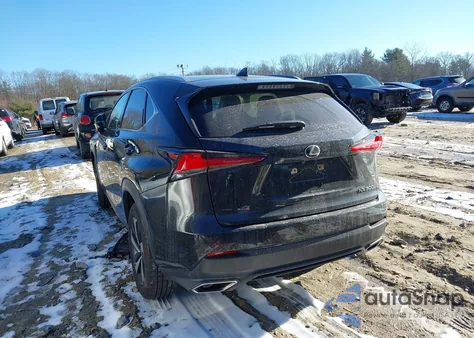 2021 Lexus Nx 300 z USA, uszkodzony, nr VIN JTJGARDZ5M5031436